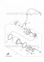 STARTER MOTOR for Yamaha MT07 2014