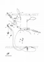 HANDLEBAR & CABLES for Yamaha MT07 ABS 2014
