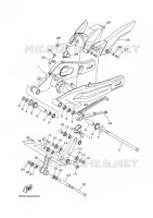 SWINGARM for Yamaha MT07 ABS 2014