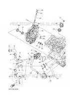 WATERPUMP / HOSES for Yamaha MT07 ABS 2014