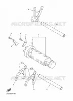 GEAR SHIFT SELECTOR DRUM / FORKS for Yamaha XJ6 2014