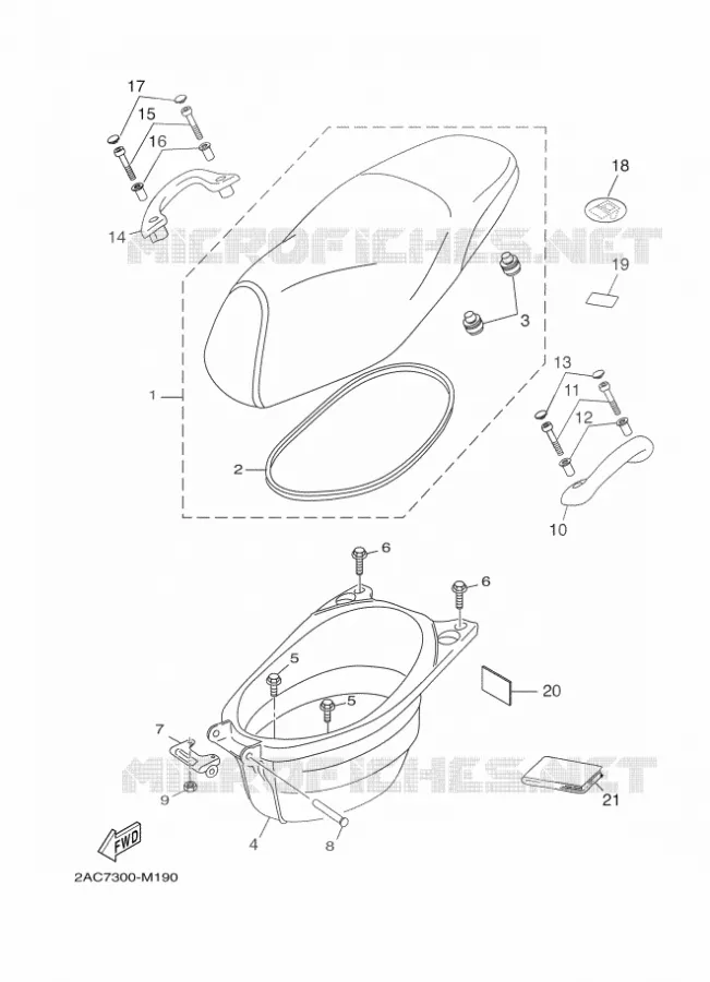 SEAT Yamaha SCOOTER 50 2014 NEOS 4T  YN50F