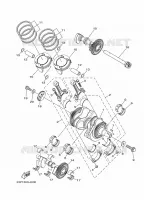 CRANKSHAFT / PISTON for Yamaha XTZ SUPER TENERE 2014