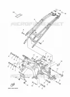 FRAME for Yamaha XTZ SUPER TENERE 2014