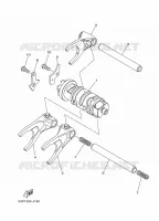 GEAR SHIFT SELECTOR DRUM / FORKS for Yamaha XTZ SUPER TENERE 2014