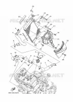 RADIATOR / HOSES for Yamaha XTZ SUPER TENERE 2014