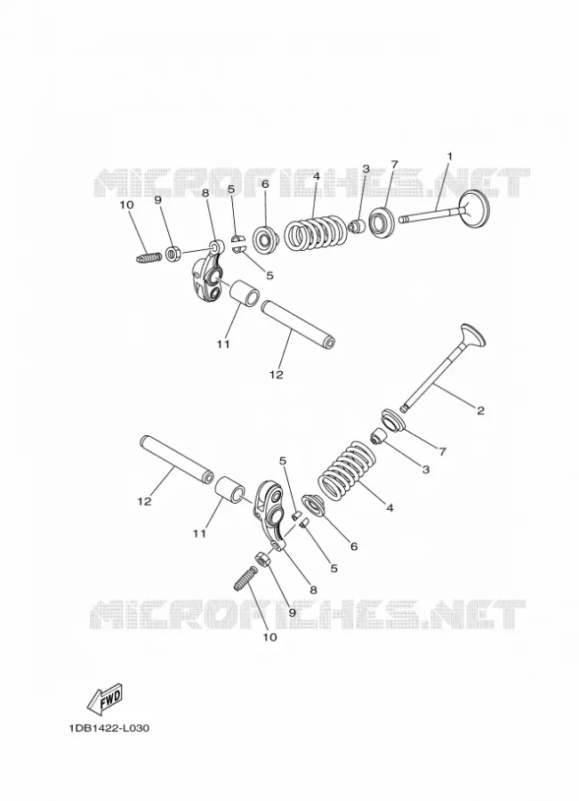 VALVE Yamaha SCOOTER 125 2014 TRICITY  MW125TRICITY
