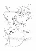 HANDLEBAR & CABLES for Yamaha XMAX 2014