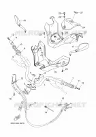 HANDLEBAR & CABLES for Yamaha XMAX 2014