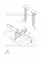 SWINGARM / SHOCK ABSORBER for Yamaha XMAX 2014