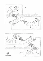 INDICATOR for Yamaha MT09 ABS 2014