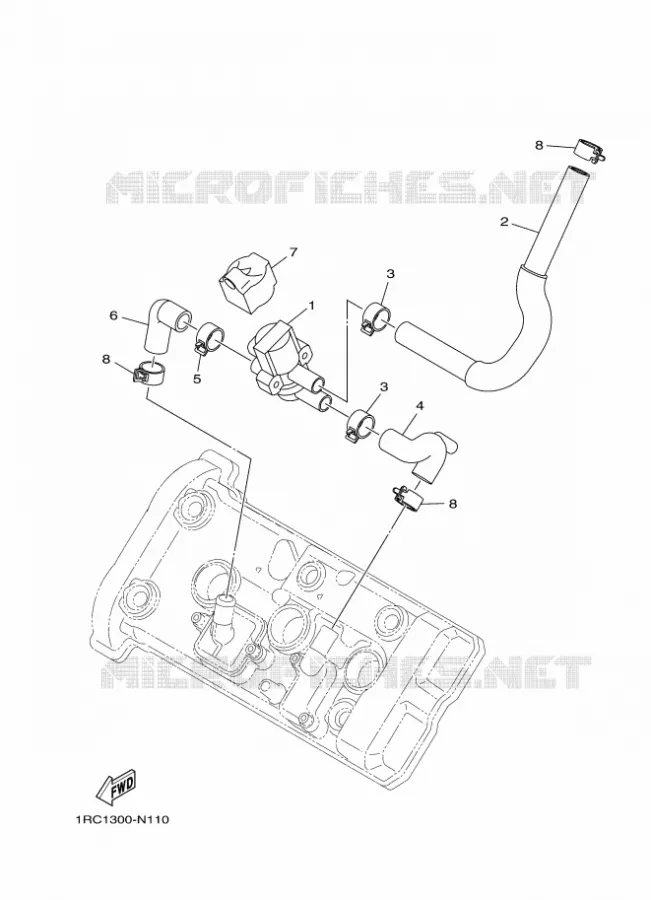 AIR INDUCTION SYSTEM AIS Yamaha MOTO 850 2014 MT09 ABS  MT09A