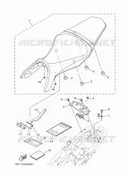 SEAT for Yamaha MT09 ABS 2014