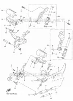 STAND / FOOTREST for Yamaha BOLT 2014