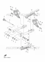 SWINGARM / SHOCK ABSORBER for Yamaha BOLT 2014