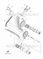 CAMSHAFT / TIMING CHAIN for Yamaha XTZ SUPER TENERE 2014