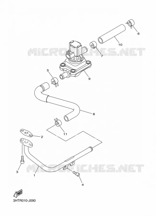 AIR INDUCTION SYSTEM AIS Yamaha MOTO 400 2014 SR  SR400