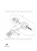 CRANKSHAFT / PISTON for Yamaha VITY 2014