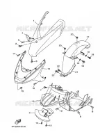 FENDER for Yamaha VITY 2014