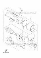 STARTER MOTOR for Yamaha VITY 2014
