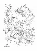 LEG SHIELD for Yamaha TMAX ABS 2014