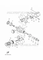 CRANKSHAFT / PISTON for Yamaha TMAX ABS 2014