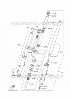 FRONT FORK for Yamaha TMAX ABS 2014