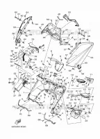 LEG SHIELD for Yamaha TMAX ABS 2014