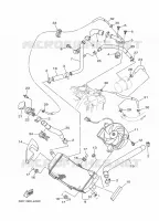 RADIATOR / HOSES for Yamaha TMAX ABS 2014
