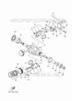 CRANKSHAFT / PISTON for Yamaha TMAX ABS 2014