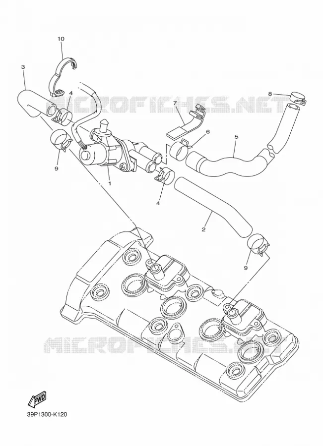 AIR INDUCTION SYSTEM AIS Yamaha MOTO 800 2014 FZ8 ABS  FZ8-NA