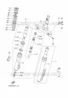 FRONT FORK for Yamaha BWS 2014