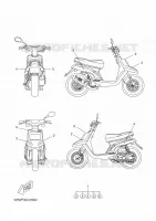 STICKER for Yamaha BWS 2014
