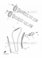 CAMSHAFT / TIMING CHAIN for Yamaha XJ6 2015