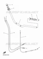 HANDLEBAR & CABLES for Yamaha XJ6 2015