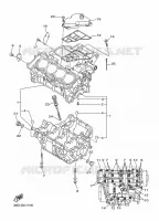 CRANKCASE for Yamaha XJ6 2015
