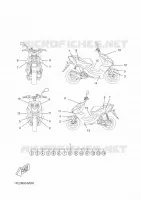STICKER for Yamaha AEROX 2015