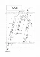 FRONT FORK 2 for Yamaha BOOSTER 2015