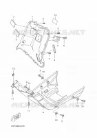 LEG SHIELD for Yamaha BOOSTER 2015