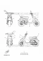 STICKER for Yamaha BOOSTER 2015