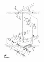 SWINGARM for Yamaha XJ6 2015