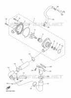 WATERPUMP / HOSES for Yamaha XJ6 2015