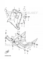 LEG SHIELD for Yamaha BWS 2015