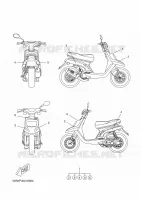 STICKER for Yamaha BWS 2015