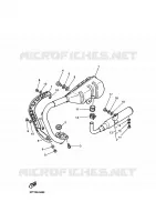 EXHAUST for Yamaha PW 2010