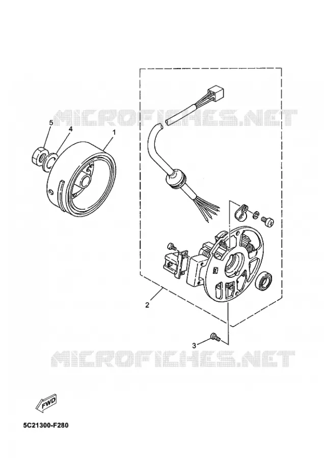 IGNITION Yamaha SCOOTER 50 2010 NEOS  YN50NEOS