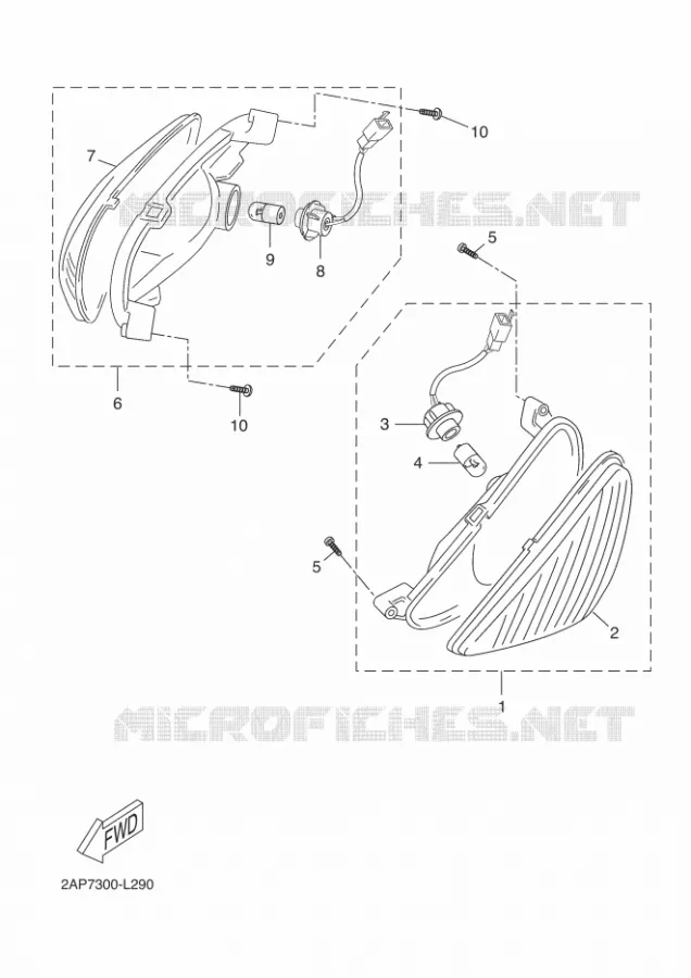 INDICATOR Yamaha SCOOTER 50 2015 NEOS 4T UBS  YN50FU