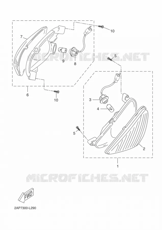 INDICATOR Yamaha SCOOTER 50 2014 OVETTO 4T UBS  YN50FU