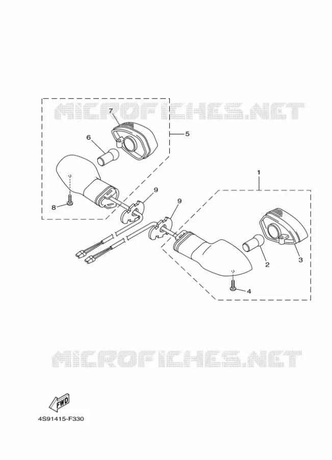 INDICATOR Yamaha SCOOTER 110 2010 CRYPTON  T110C