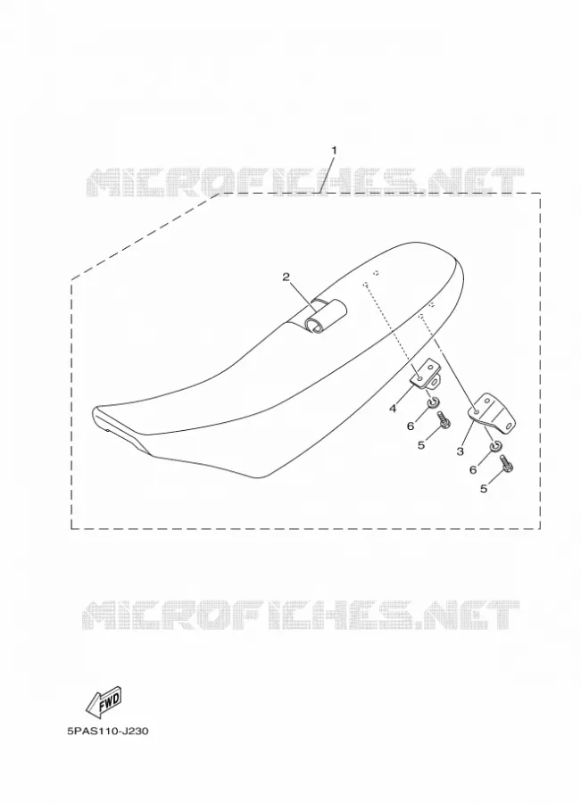 SEAT Yamaha MOTO 85 2014 YZ GRANDES ROUES  YZ85LW